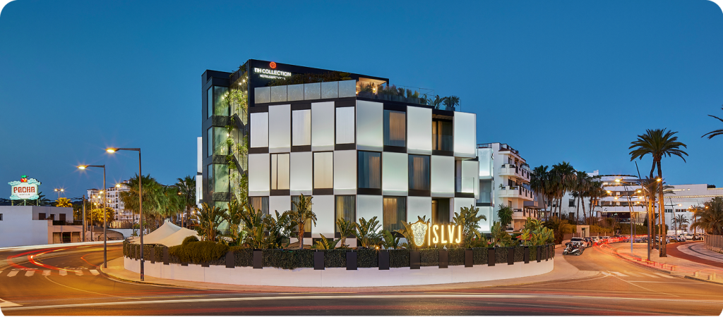 Fachada del hotel NH Collection Ibiza